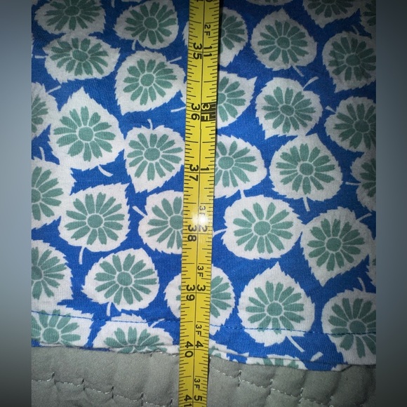 Boden Printed Midi Dress – Blue/Green Floral – Size 8R. GUC - Picture 9 of 11